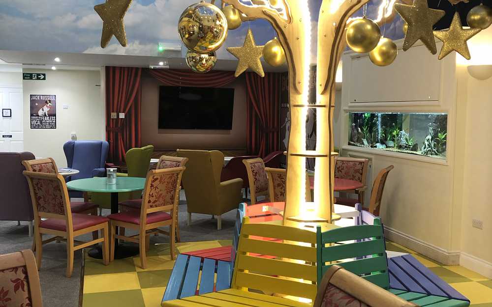 Thornfield Care Home dining area