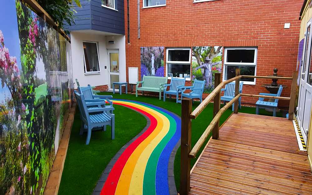 Thornfield Care Home - Courtyard