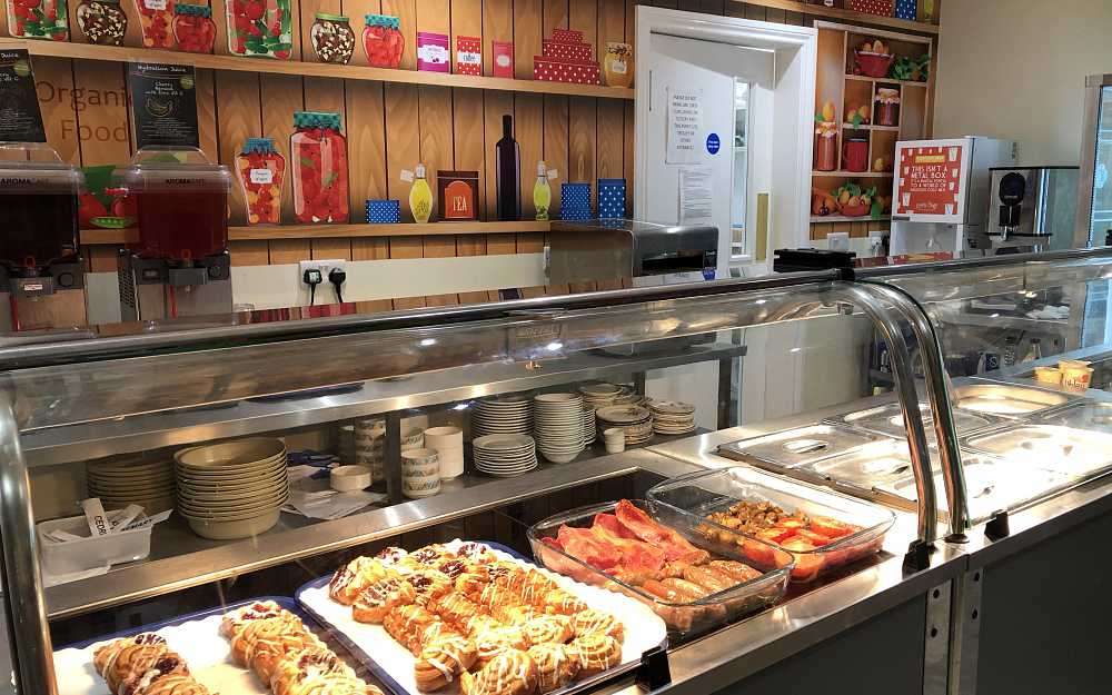 Kitchen at Thornfield Care Home 
