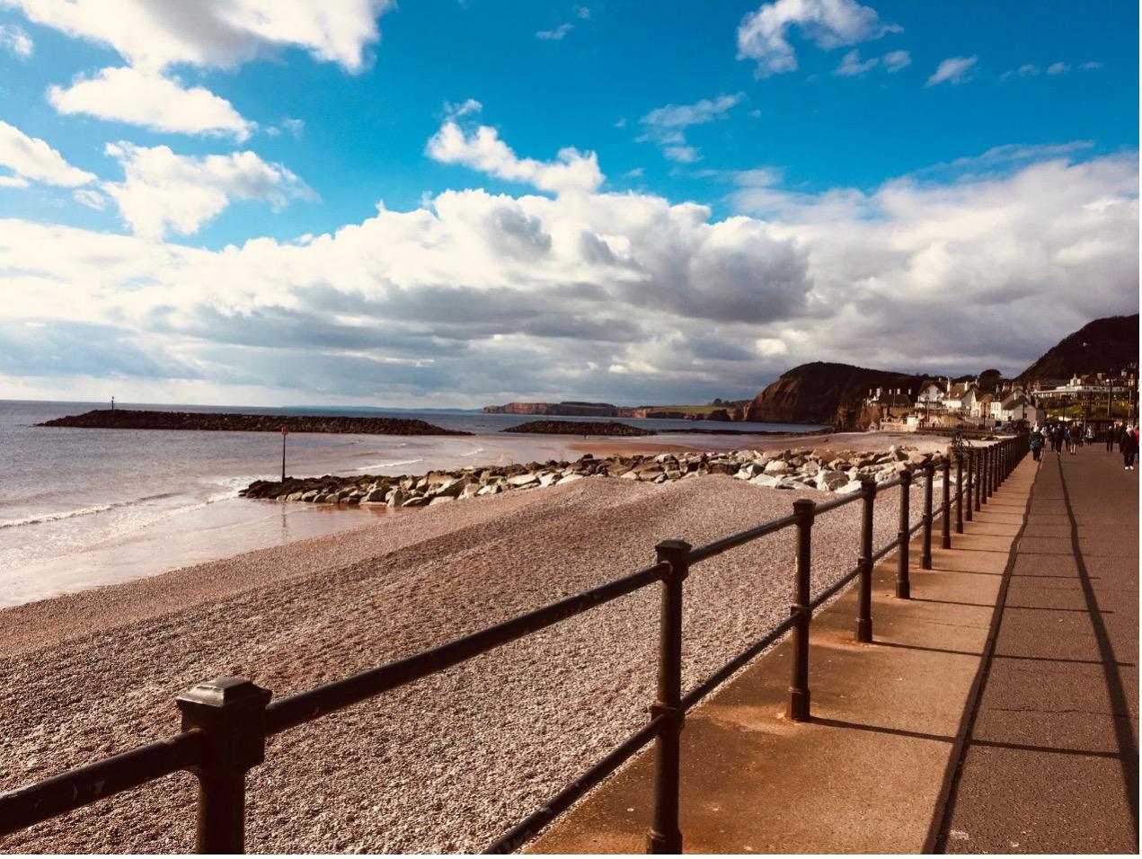 landscape photo of the seaside