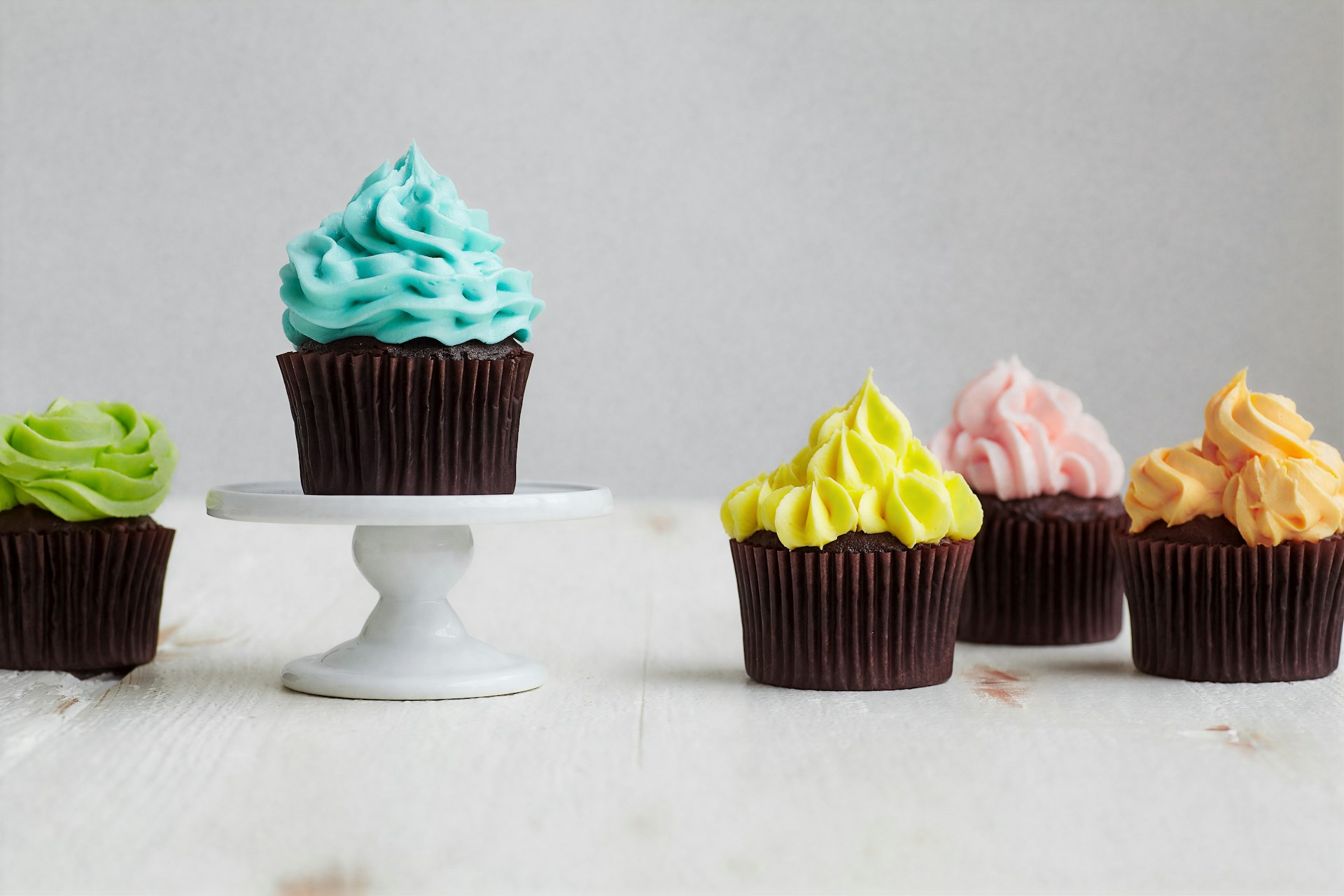 pride themed cupcakes