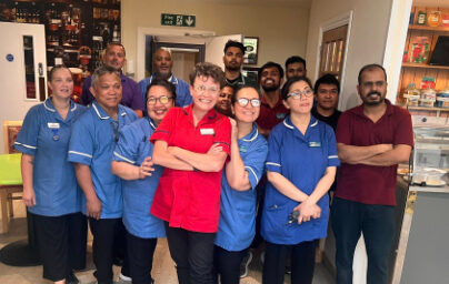 Team at Thornfield care home