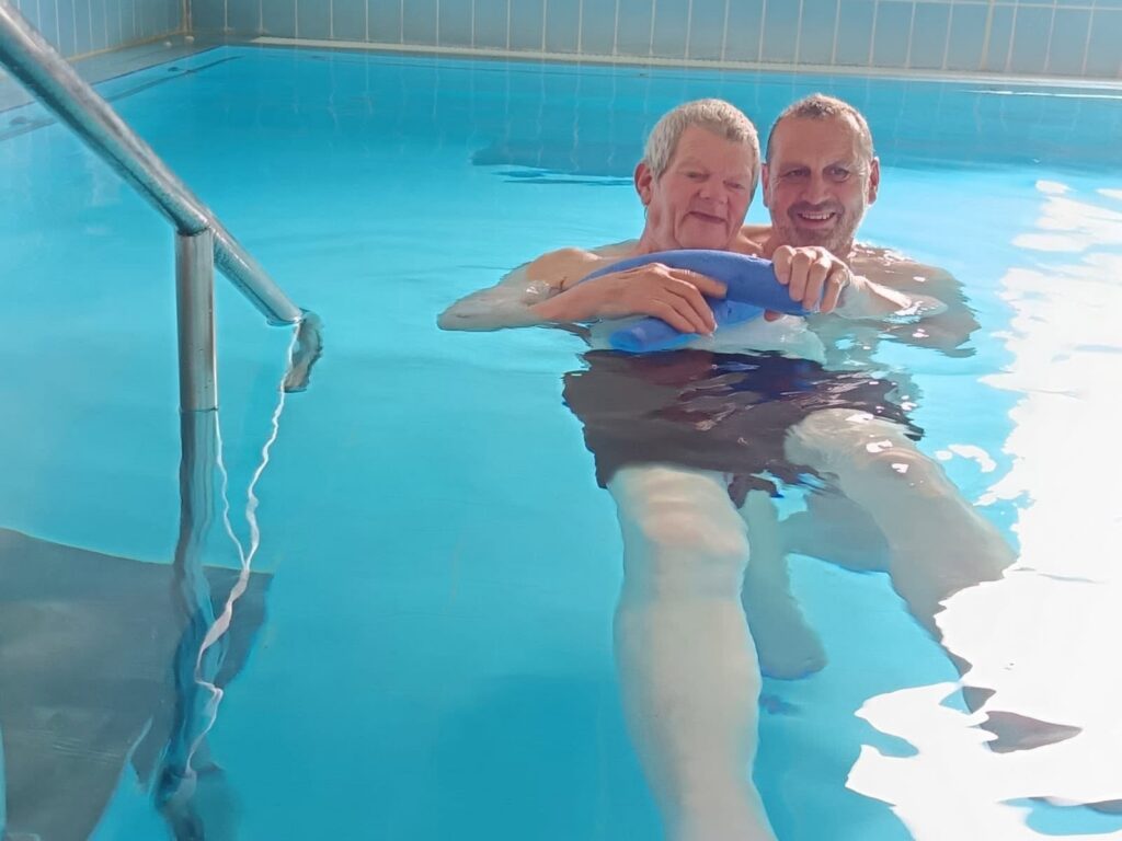 Hydrotherapy at Thornfield Care Home